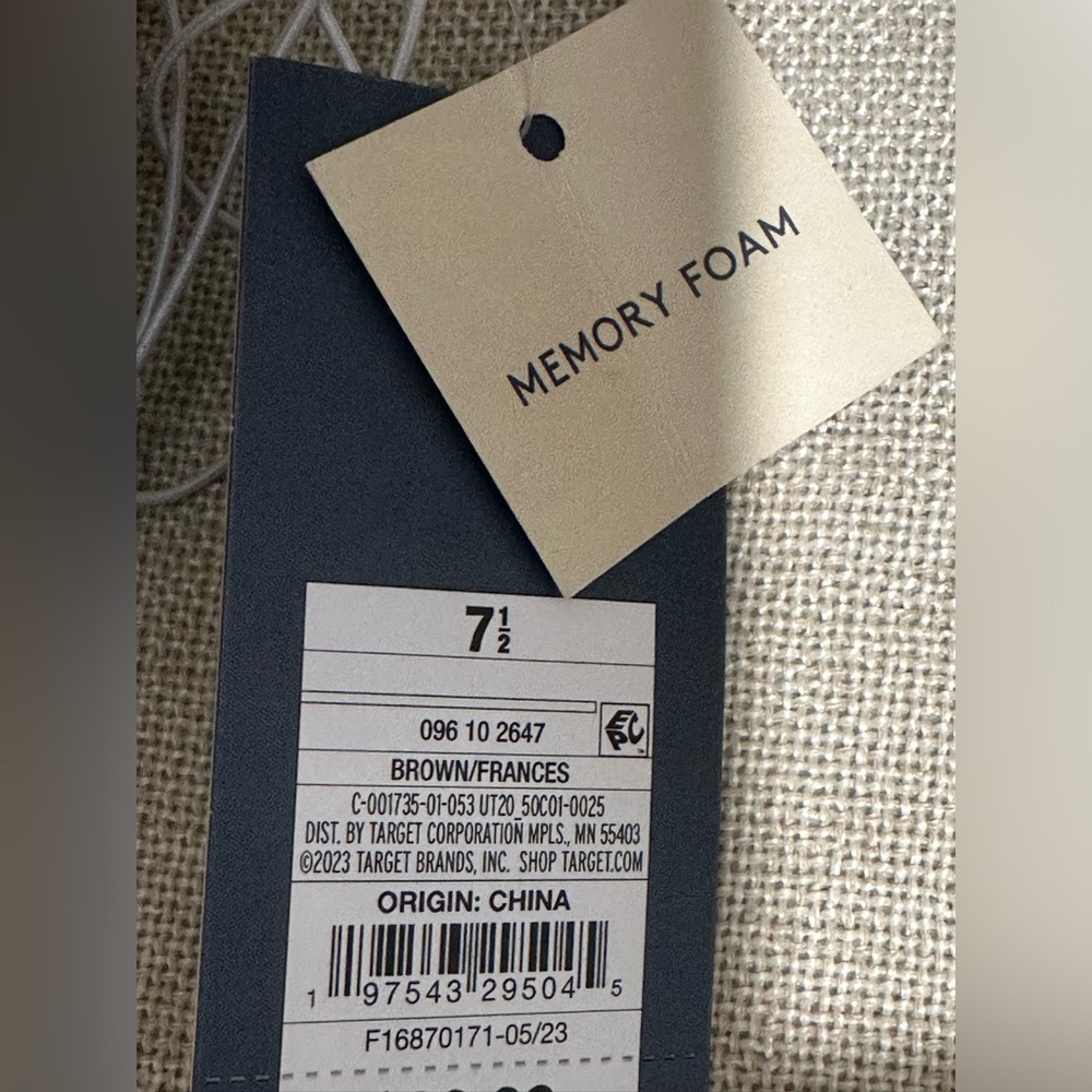 Universal Thread Women's Frances Ankle Boots Brown 7.5  Side Zipper 2.25" Heel - Picture 5 of 8